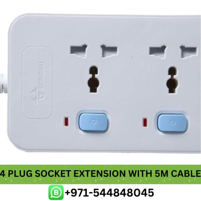 Best OASIS Garden 4 Plug Socket Extension 5M Cable in UAE Near me - Buy OASIS Garden 4 Plug Socket Extension with 5M Cable in Dubai