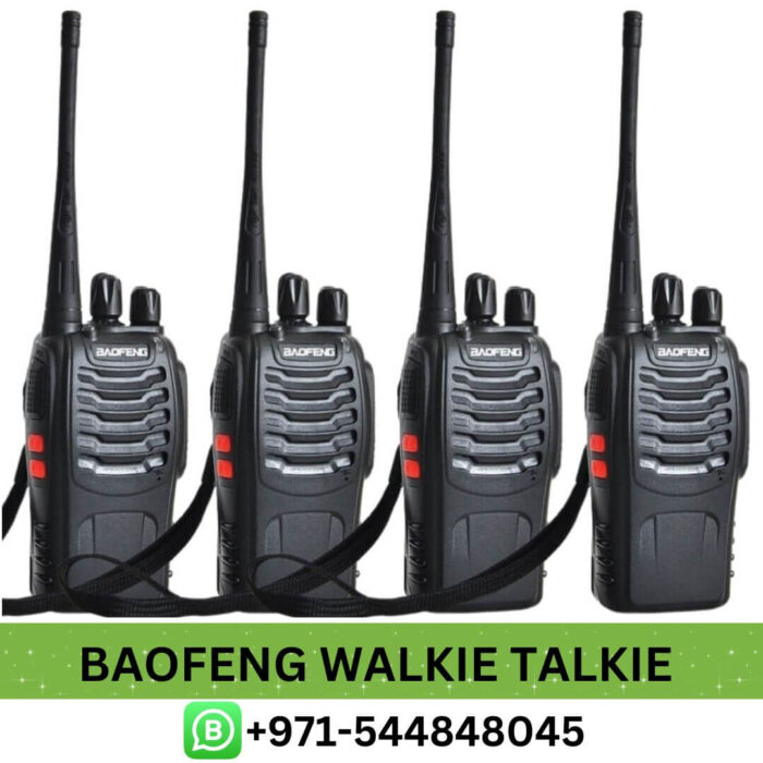 Buy BAOFENG Portable Handheld Radio - VCF/UCF FM Transceiver - BF-888S in Dubai - BAOFENG Walkie Talkie From Best E-commerce