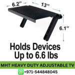 Best MHT Heavy Duty Adjustable TV Top Shelf in UAE - Duty Adjustable TV Top Shelf UAE - Buy MHT Heavy Duty Adjustable TV Top Shelf in Dubai