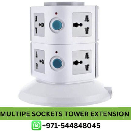 Best MULTIPE Sockets Tower Extension Bar Price Dubai - UAE multipe sockets sockets tower extension extension bar- Best Universal Vertical Extension Socket Price in UAE Extension Socket USB Extension Socket Dubai Buy MULTIPE Tower Extension Socket Bar with USB, USBK 103- in Dubai, UAE