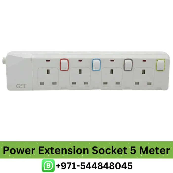13AMP Power Extension Socket, 3 Meter in Dubai, UAE - Image 2