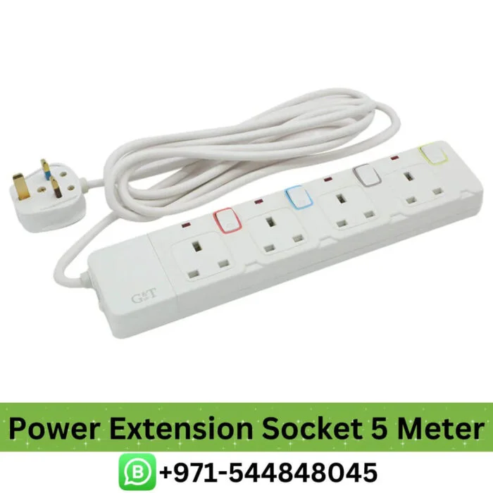 Buy 13AMP Power Extension Socket 3 Meter Price in Dubai - 13AMP Power Extension Socket, 3 Meter Low Price in UAE Near me, 13amp power