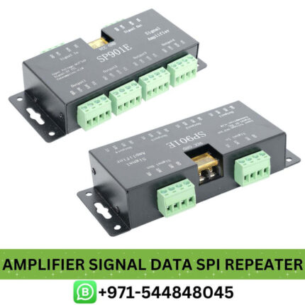 Buy Best SP901E LED Pixel strip Signal data Amplifier Circuit-AE - programmable led - SPI Repeater controller Dubai SPI Repeater controller Dubai SPI Repeater controller
