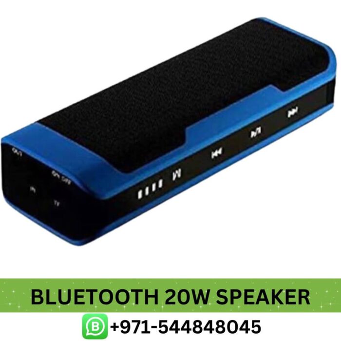 Buy Best PORTABLE Bluetooth 20W Speaker for computers Price in Dubai - Bluetooth 20W Speaker UAE Near me, portable Bluetooth speaker