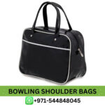 Bowling Bag Near Me From Best E-Commerce | Best Bowling Bag Dubai With Glossy Black PVC 1 Pc - UAE