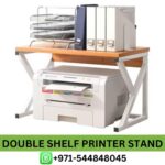 Printer Stand Shelf UAE Near me, Double Shelf Printer Stand Dubai, printers - Buy Best HAPPY Moon Double Printer Stand Shelf Price in Dubai