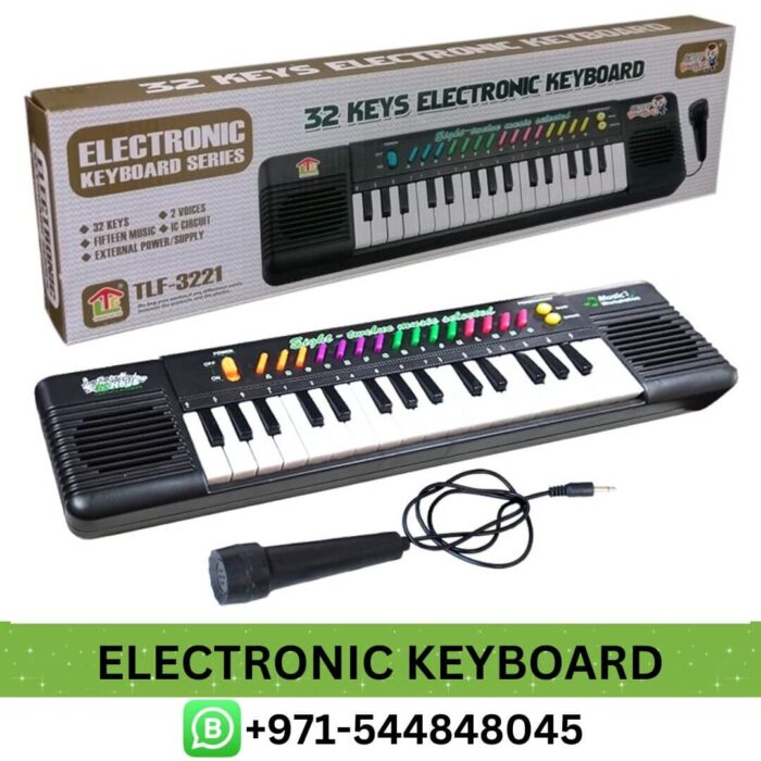 Electronic Keyboard with Toy Microphone in Dubai, UAE, toy microphone - Buy Best Electronic Toy Keyboard with Microphone Price in Dubai