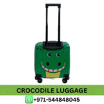 Crocodile Design Luggage Dubai Near Me From Best E-Commerce | Best Jabbar Roqib Cartoon Crocodile Design Luggage Near Me