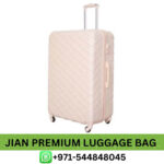 Jian Premium Luggage Trolley Set From Best E-Commerce | Best Jian Premium Luggage Trolley Set Dubai, UAE - 5 Pcs