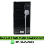 Static Power Socket UAE - Static Power Socket Dubai anti static power - Buy Best Power Socket With USB 6 Port - Max 3.4A Price in Dubai