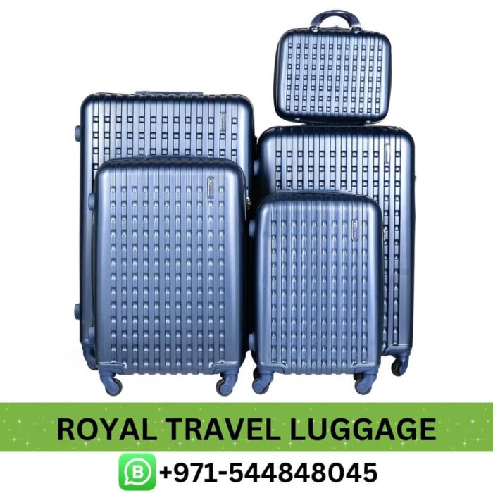Best Royal Travel Dot Design Luggage Bag Near Me From Best E-Commerce | Best Royal Travel Dot Design Hard Plastic Luggage Dubai, UAE