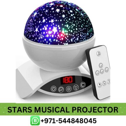 light kids | Stars Musical Projector Light for Kids Gift in Dubai - Best Stars Light Musical Projector Toy for Kids Price in UAE - stars musical projector