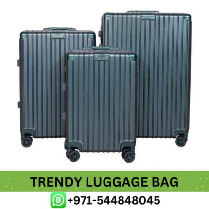 Trendy Premium Quality Luggage Bag Near Me From Best E-Commerce | Best Trendy Premium Quality Luggage Trolley Set Dubai, UAE