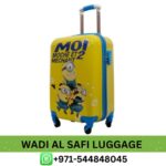 Wadi Al Safi Minions Print Luggage From Best E-Commerce | Best Wadi Al Safi Minions Print Luggage Bag Dubai, UAE