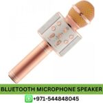 Buy WS858 Bluetooth Microphone Speaker Price in Dubai | Bluetooth Microphone Speaker Low Price in UAE Near me, microphone speaker