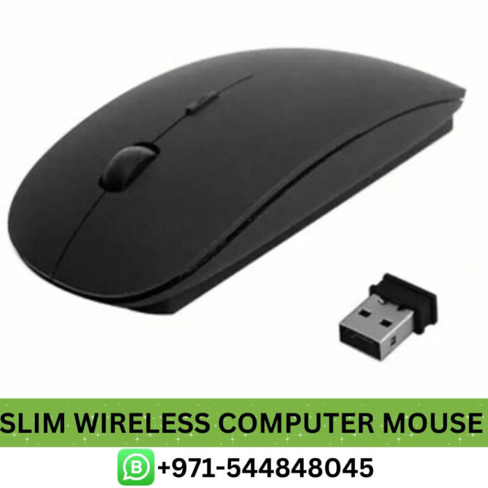 Best SLIM Wireless Computer Mouse Price in Dubai _ SLIM Wireless Computer And Laptop Mouse Near me UAE, Computer And Laptop Mouse AE