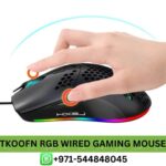 TKOOFN RGB Wired Gaming Mouse Price in Dubai | TKOOFN Programmable RGB Wired Gaming Mouse Near me UAE, RGB Gaming Mouse