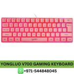 Buy YONGLUO V700 Wired Gaming Keyboard Price in Dubai _ V700 Wired Gaming Keyboard Near me UAE, YONGLUO V700 Gaming Keyboard