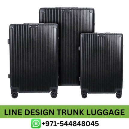 Line Design Trunk Luggage Near Me From Best E-Commerce | Best Line Design Trunk Luggage Dubai, UAE