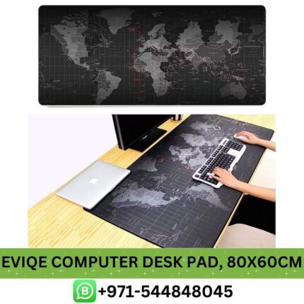 Best EVIQE Ultra Leather Computer Desk Pad, 80x60cm Price in Dubai _ EVIQE Ultra Dual-side Leather Computer Desk Pad,80x60cm Near me AE
