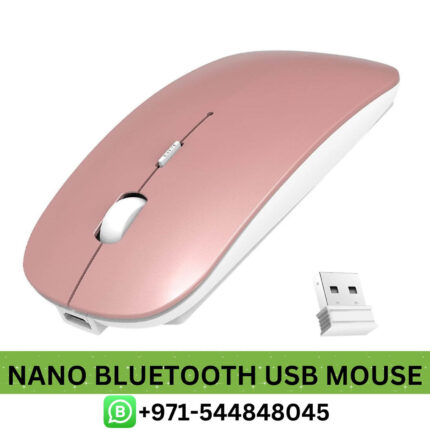 Best Nano Bluetooth USB Receiver Mouse In Dubai, UAE
