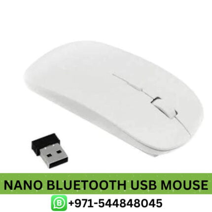 Best Nano Bluetooth USB Receiver Mouse In Dubai, UAE