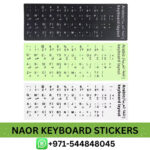 NAOR Universal Keyboard Stickers
