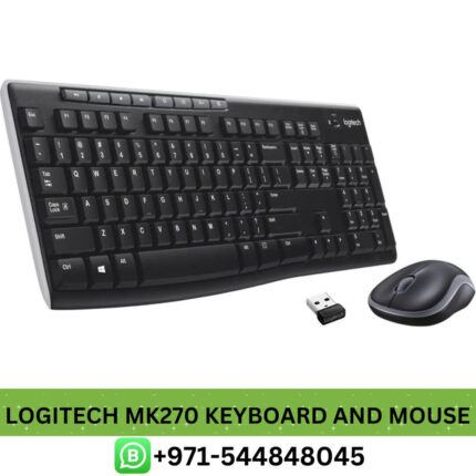 LOGITECH MK270 Keyboard and Mouse
