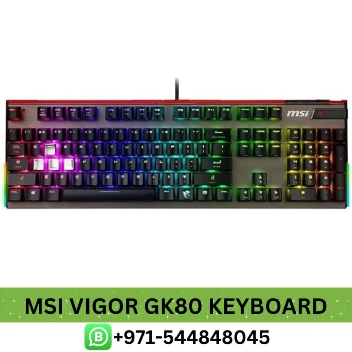MSI VIGOR GK80 Gaming Keyboard